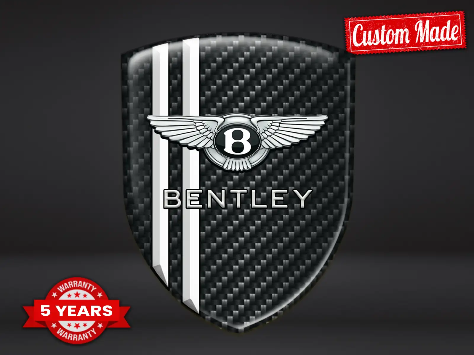 Bentley Pegatinas Logo Auto Máximo Resistentes Estilos Diseño